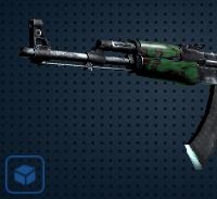 【平台担保 steam平台-CS2装备皮肤交易】AK-47（纪念品） | 绿色层压板 (崭新出厂)【自动发货 0秒入库】
