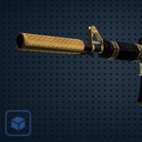 【平台担保 steam平台-CS2装备皮肤交易】M4A1消音版 | 金蛇缠绕 (崭新出厂)【自动发货 0秒入库】