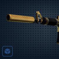 【平台担保 steam平台-CS2装备皮肤交易】M4A1消音版（StatTrak™） | 金蛇缠绕 (略有磨损)【自动发货 0秒入库】