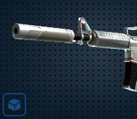 【平台担保 steam平台-CS2装备皮肤交易】M4A1消音版 | 机械工业 (略有磨损)【自动发货 0秒入库】