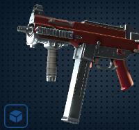 【平台担保 steam平台-CS2装备皮肤交易】UMP-45 | 深红箔 (略有磨损)【自动发货 0秒入库】