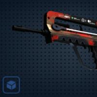 【平台担保 steam平台-CS2装备皮肤交易】法玛斯（StatTrak™） | 防滚架 (破损不堪)【自动发货 0秒入库】