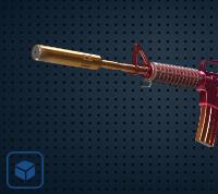 【平台担保 steam平台-CS2装备皮肤交易】M4A1消音版 | 渐变之色 (崭新出厂)【自动发货 0秒入库】