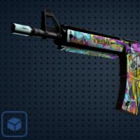 【平台担保 steam平台-CS2装备皮肤交易】M4A4（StatTrak™） | 活色生香 (崭新出厂)【自动发货 0秒入库】