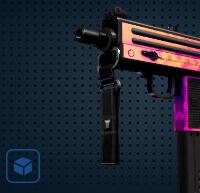 【平台担保 steam平台-CS2装备皮肤交易】MAC-10 | 渐变迪斯科 (崭新出厂)【自动发货 0秒入库】