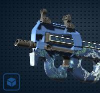 【平台担保 steam平台-CS2装备皮肤交易】P90 | 珊瑚挽歌 (略有磨损)【自动发货 0秒入库】