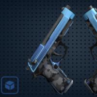 【平台担保 steam平台-CS2装备皮肤交易】双持贝瑞塔 | 都市冲击 (崭新出厂)【自动发货 0秒入库】