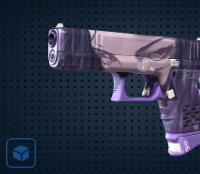 【平台担保 steam平台-CS2装备皮肤交易】格洛克18型 | 忍瞳 (略有磨损)【自动发货 0秒入库】
