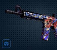 【平台担保 steam平台-CS2装备皮肤交易】M4A4 | 龙王 (崭新出厂)【自动发货 0秒入库】