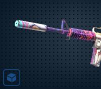 【平台担保 steam平台-CS2装备皮肤交易】M4A1消音版 | 蒸汽波 (久经沙场)【自动发货 0秒入库】