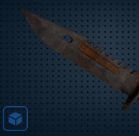 【平台担保 steam平台-CS2装备皮肤交易】M9 刺刀（★） | 外表生锈 (战痕累累)【自动发货 0秒入库】