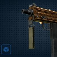 【平台担保 steam平台-CS2装备皮肤交易】MAC-10 | 赤金锁链 (久经沙场)【自动发货 0秒入库】