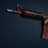 【平台担保 steam平台-CS2装备皮肤交易】M4A4 | 咆哮 (略有磨损)【自动发货 0秒入库】