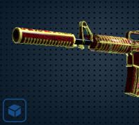 【平台担保 steam平台-CS2装备皮肤交易】M4A1消音版 | 女火神之炽焰 (久经沙场)【自动发货 0秒入库】
