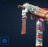 【平台担保 steam平台-CS2装备皮肤交易】MAC-10 | 脱轨 (崭新出厂)【自动发货 0秒入库】