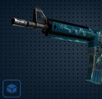 【平台担保 steam平台-CS2装备皮肤交易】M4A4 | 波塞冬 (崭新出厂)【自动发货 0秒入库】