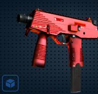 【平台担保 steam平台-CS2装备皮肤交易】MP9（纪念品） | 赤红新星 (略有磨损)【自动发货 0秒入库】