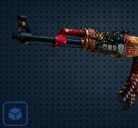 【平台担保 steam平台-CS2装备皮肤交易】AK-47（StatTrak™） | 皇后 (崭新出厂)【自动发货 0秒入库】