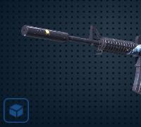 【平台担保 steam平台-CS2装备皮肤交易】M4A1消音版 | 平流层巡航 (略有磨损)【自动发货 0秒入库】