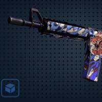 【平台担保 steam平台-CS2装备皮肤交易】M4A4（StatTrak™） | 龙王 (崭新出厂)【自动发货 0秒入库】