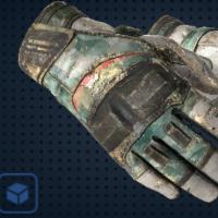 【平台担保 steam平台-CS2装备皮肤交易】摩托手套（★） | 薄荷 (战痕累累)【自动发货 0秒入库】