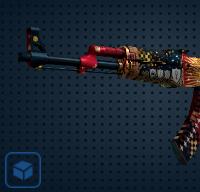 【平台担保 steam平台-CS2装备皮肤交易】AK-47（StatTrak™） | 皇后 (崭新出厂)【自动发货 0秒入库】