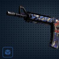 【平台担保 steam平台-CS2装备皮肤交易】M4A4 | 龙王 (久经沙场)【自动发货 0秒入库】