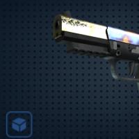 【平台担保 steam平台-CS2装备皮肤交易】FN57（StatTrak™） | 表面淬火 (破损不堪)【自动发货 0秒入库】
