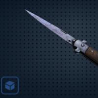 【平台担保 steam平台-CS2装备皮肤交易】短剑（★ StatTrak™） | 蓝钢 (破损不堪)【自动发货 0秒入库】