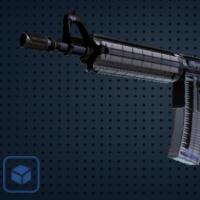【平台担保 steam平台-CS2装备皮肤交易】M4A4 | X 射线 (略有磨损)【自动发货 0秒入库】
