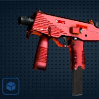 【平台担保 steam平台-CS2装备皮肤交易】MP9（纪念品） | 赤红新星 (略有磨损)【自动发货 0秒入库】