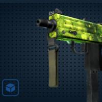 【平台担保 steam平台-CS2装备皮肤交易】MAC-10（纪念品） | 核子花园 (略有磨损)【自动发货 0秒入库】