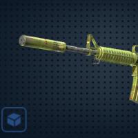 【平台担保 steam平台-CS2装备皮肤交易】M4A1消音版 | 致命故障 (破损不堪)【自动发货 0秒入库】