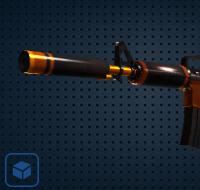 【平台担保 steam平台-CS2装备皮肤交易】M4A1消音版 | 原子合金 (崭新出厂)【自动发货 0秒入库】