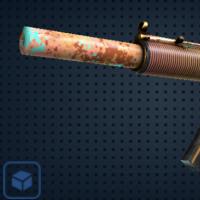 【平台担保 steam平台-CS2装备皮肤交易】MP5-SD | 幻化绿洲 (崭新出厂)【自动发货 0秒入库】