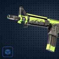 【平台担保 steam平台-CS2装备皮肤交易】M4A4（StatTrak™） | 破浪狂飙 (略有磨损)【自动发货 0秒入库】